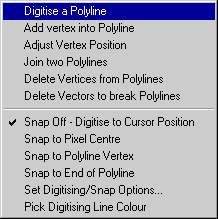 Digitising Menu