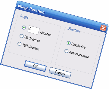 Rotate Image Example 15 degrees